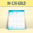 �������������� ����� � 12 ��������� �4 ������� (IN-12K-GOLD)